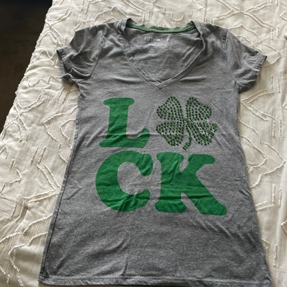 FIFTH SUN SAINT PATRICKS‎ DAY T-Shirt Medium